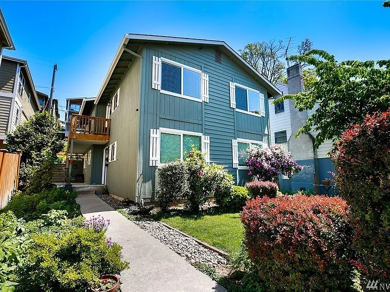 View of Duplex from the West side