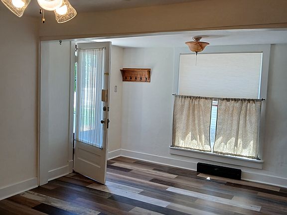 Interior Front Door and South Window