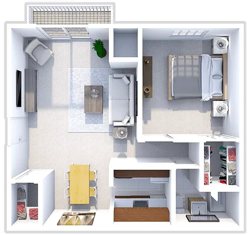 Floor plan The Sand Run