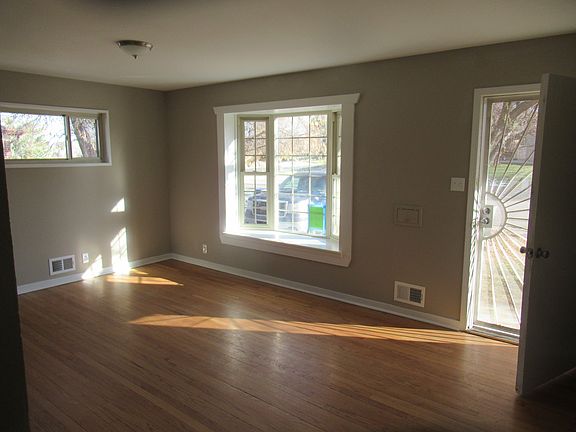 Living Room with bay window