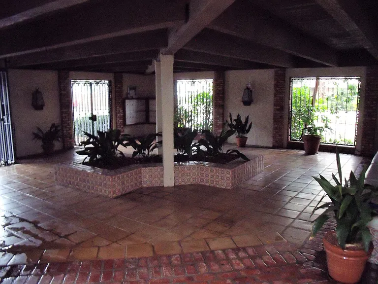 Building courtyard