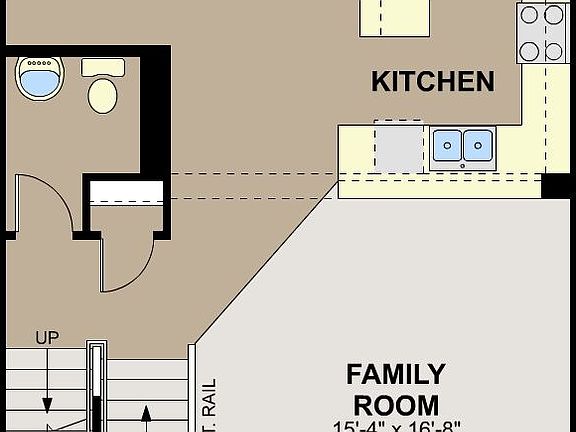 Brooks Floorplan - First Floor