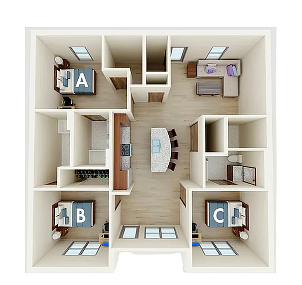 Laurel Flat Fully Furnished Laurel Flat Fully Furnished