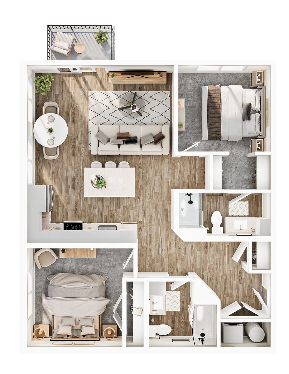 Floor plan Brookstone