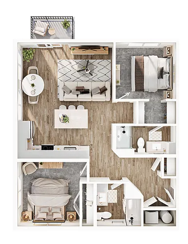 Floor plan Brookstone