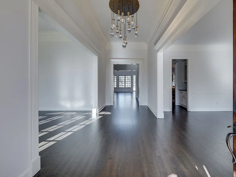 Entry - Living Room to the left and Dining Room to the right