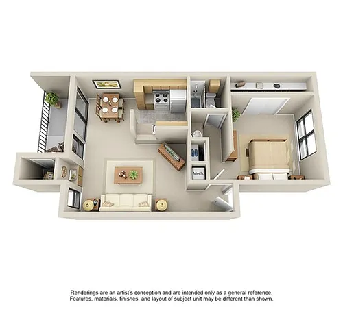 Floor plan A2R