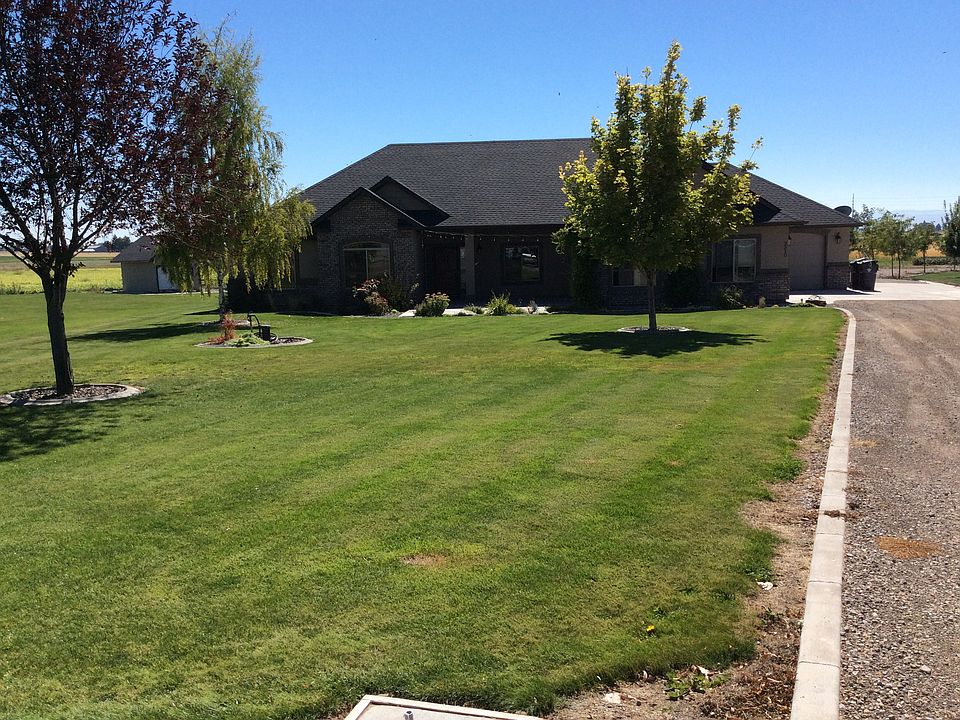 From top of driveway