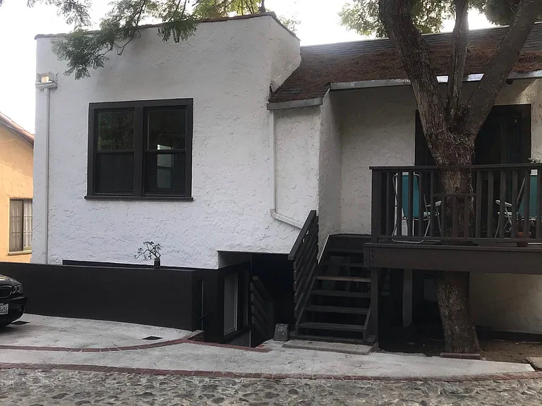 Back of the apartment.