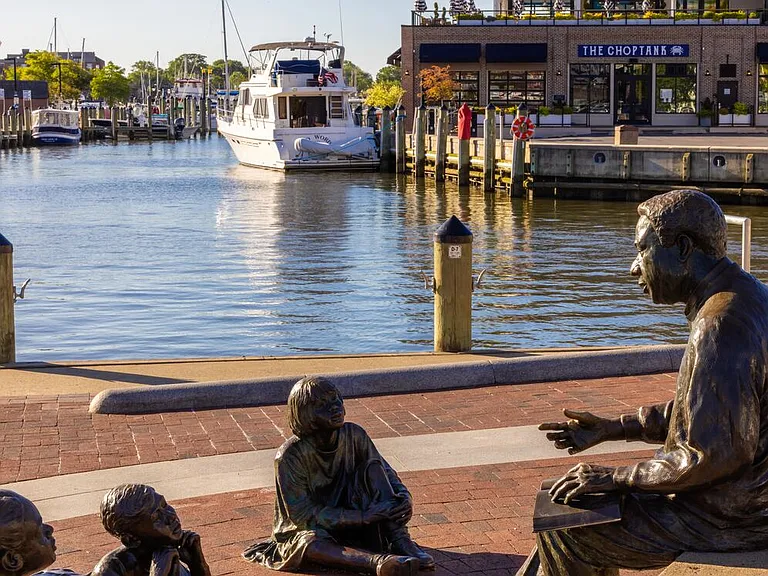 Minutes from the charm and waterfront beauty of downtown historic Annapolis