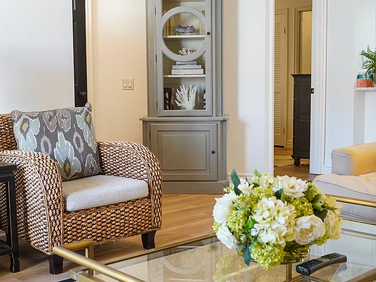 Open living room