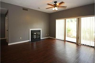 Living area with patio access