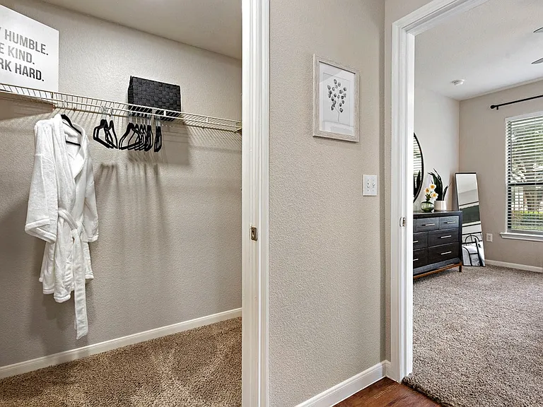Texas sized closets!