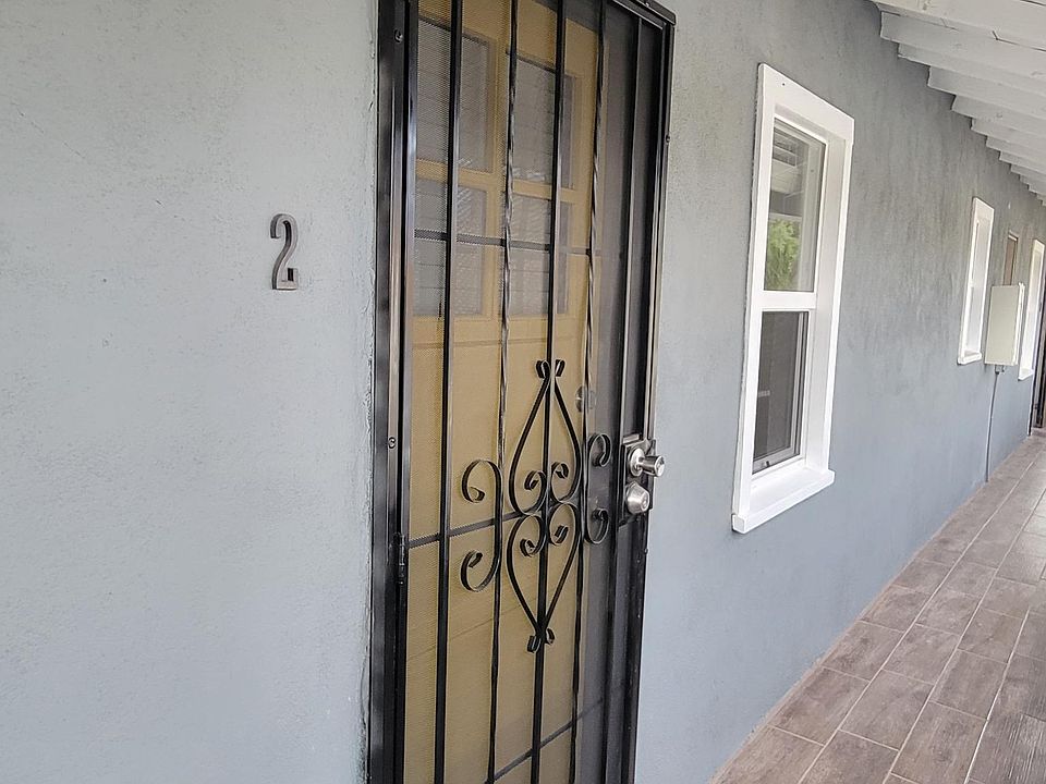 Front security entry door.