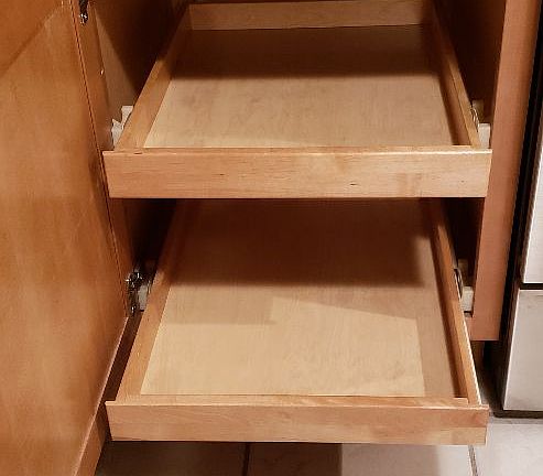 Kitchen Cabinet pull outs