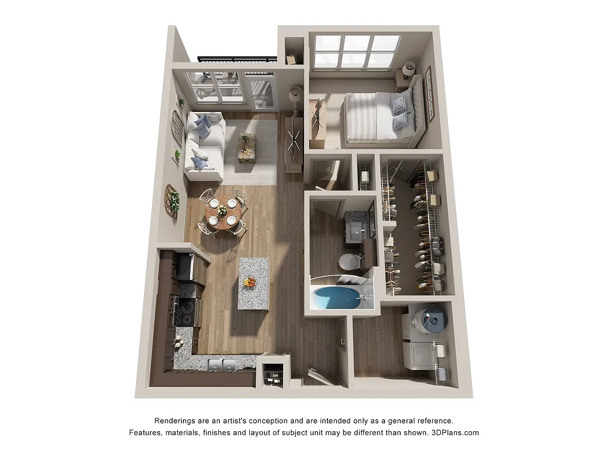 Floor plan A2A