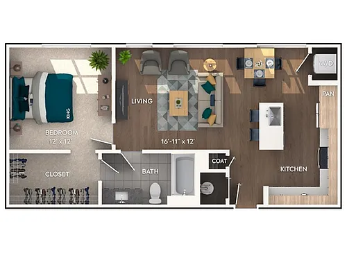 Floor plan A3a