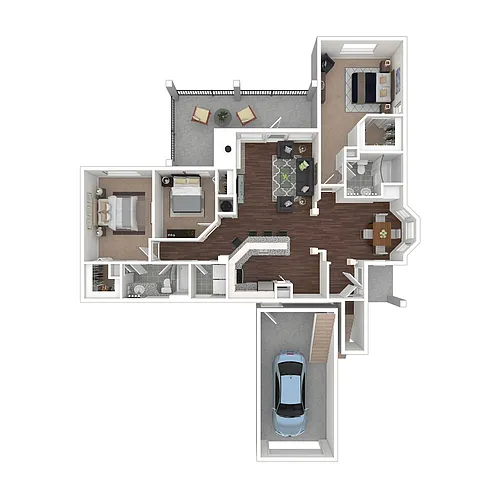 Floor plan River Birch