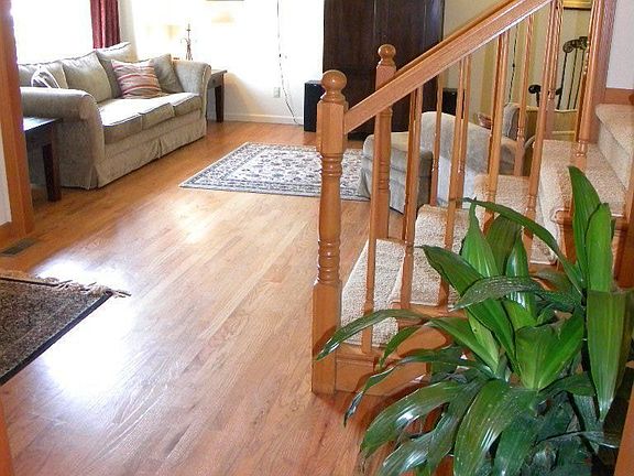 View of Living Room across Entry