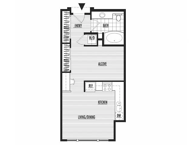 Floor plan The Hendrix