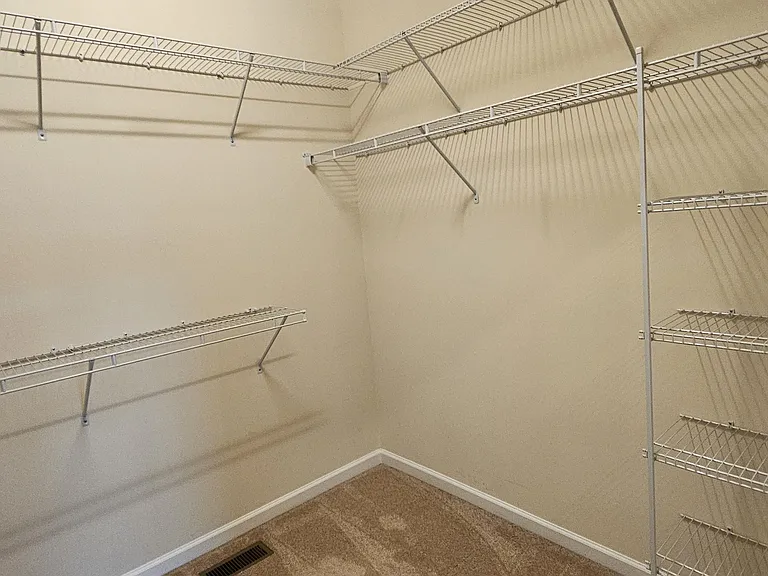 Master bedroom closet
