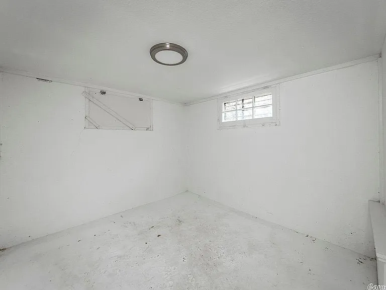 extra space for storage or 
working out