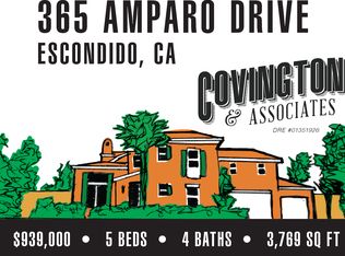 365 Amparo Dr, Escondido, CA 92025
