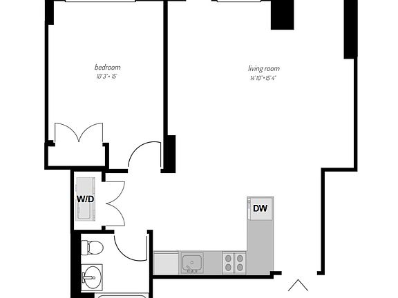 2nd image of 91 Attorney St APT 2E