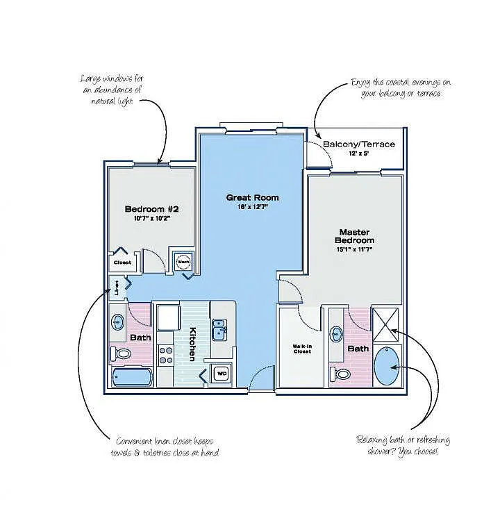 Floor plan B1