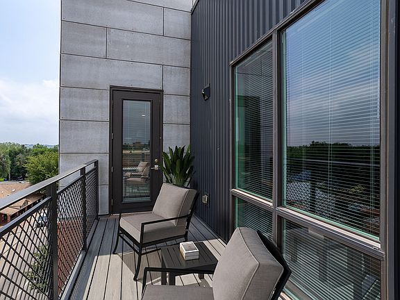 Balcony with views