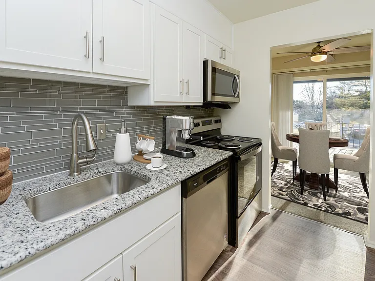 Renovated White Kitchen