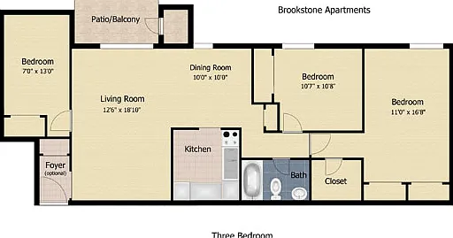 3 Bedroom 3 Bedroom