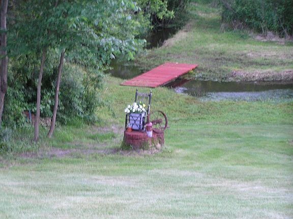 One of many back yard views