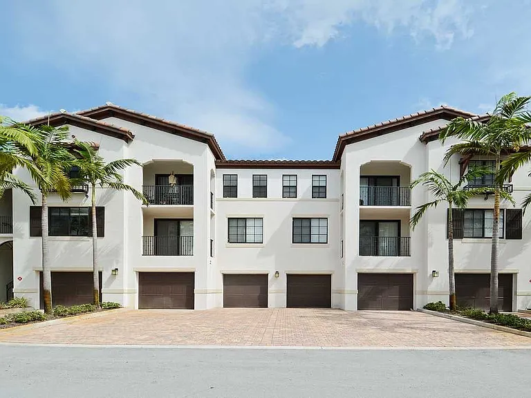 Private parking garages available