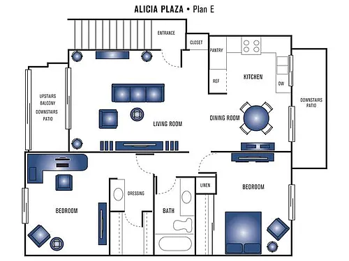 Floor plan Plan E