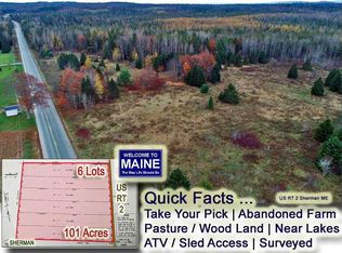 3&4 Lot Route Hwy #18-2, Sherman, ME 04776
