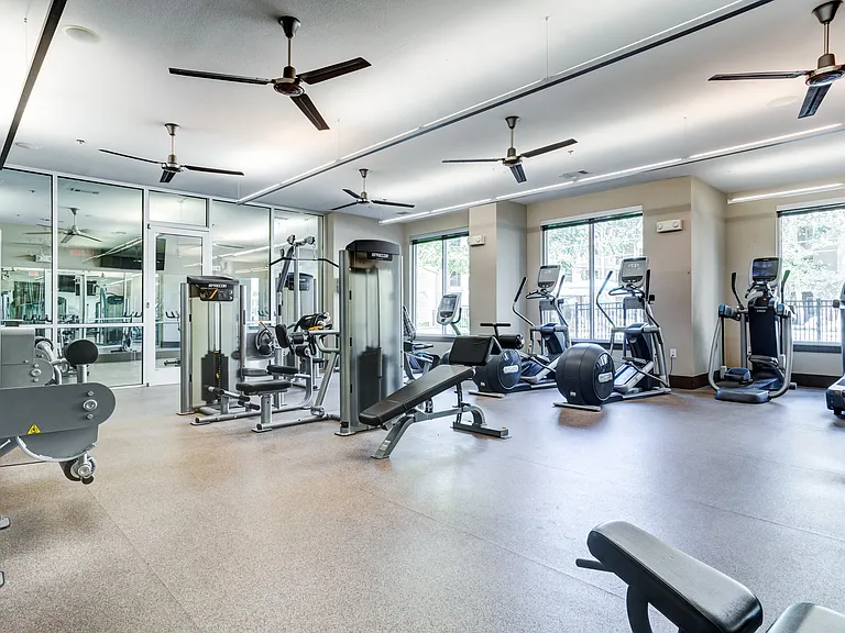 Fitness Area - Open 24/7 at District at Medical Center, San Antonio