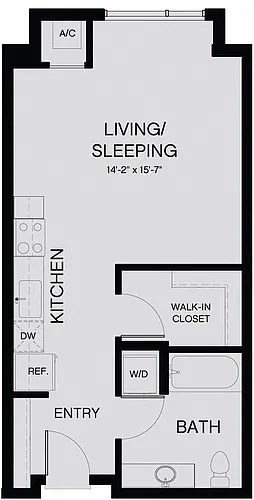 Floor plan Plan SA