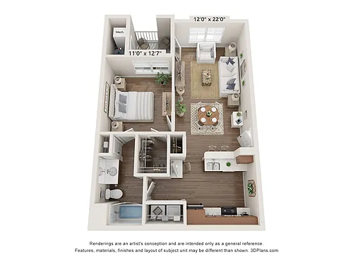 Floor plan Willow