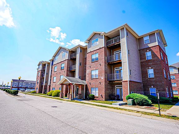 Exterior of some apartments at The Reserve.