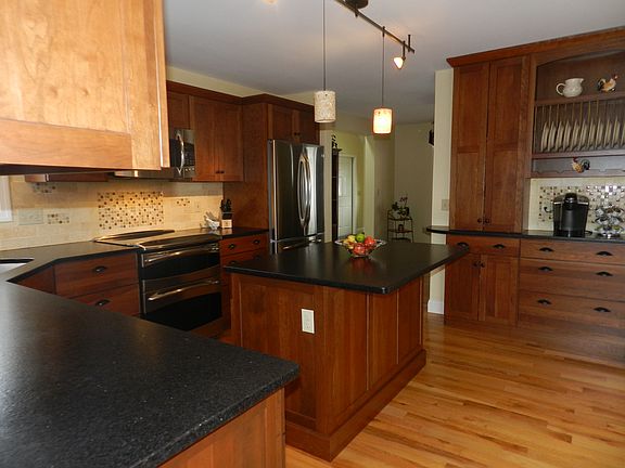 Honed granite