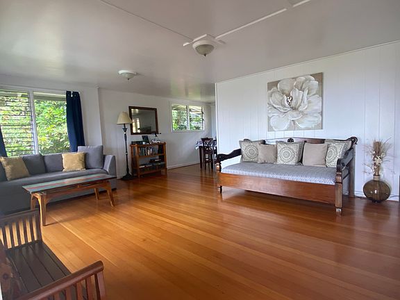 open living room and dining room