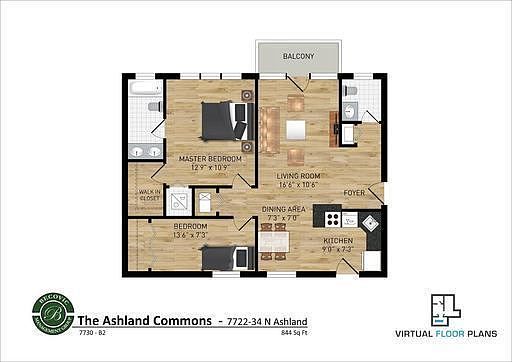 2nd image of 7730 N Ashland Ave #B3