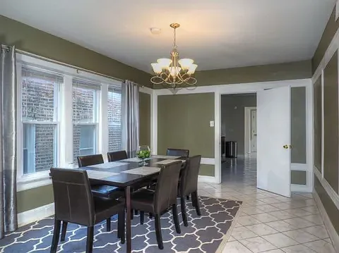 Dinning room (walls currently light grey, will be painted light blue)