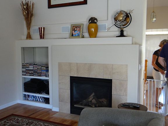 Fireplace in Family Room