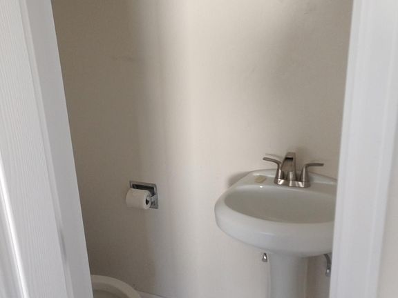 Half bath on main level under stairs. Mirror to be added this week.