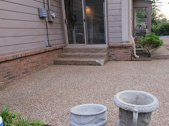 very private patio and back yard