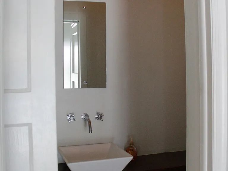 1st floor powder room