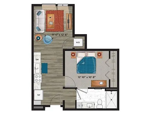Floor plan A2aNW