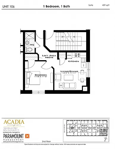 Floor plan 106